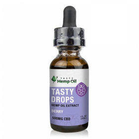 Tasty Hemp Oil – 500mg Tasty Drops | Berry CBD Oil Tincture