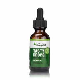 Tasty Hemp Oil – 1000mg Tasty Drops | Spearmint CBD Oil Tincture