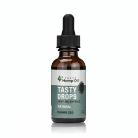 Tasty Hemp Oil – 1500mg Tasty Drops | Natural CBD Oil Tincture