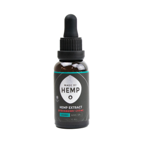 Made by Hemp – 1000mg Strawberry Hemp Extract Tincture