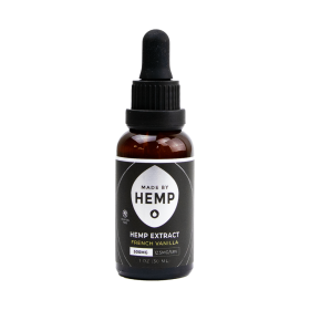 Made by Hemp – 500mg French Vanilla Hemp Extract Tincture