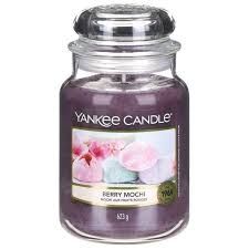 Yankee Candle Berry Mochi Scented Large Jar 22 oz