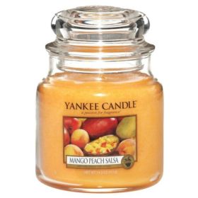 Yankee Candle Mango Peach Salsa Scented Medium Jar 14.5 oz