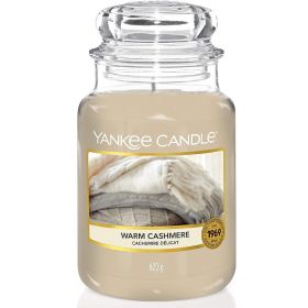 Yankee Candle Warm Cashmere Scented Large Jar 22 oz