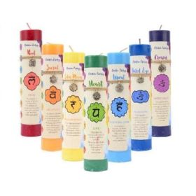 Chakra Pillar Candle Set