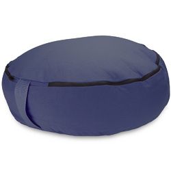 Blue 18" Round Zafu Meditation Cushion