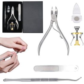 5-Piece Ingrown Toenail Tool Kit forToenail Removal Correction/Pedicure