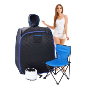 Portable Sauna, Personal Sauna for Home with 2L Steam Generator, Personal Sauna Tent, Portable Steam Sauna Box with Remote Control