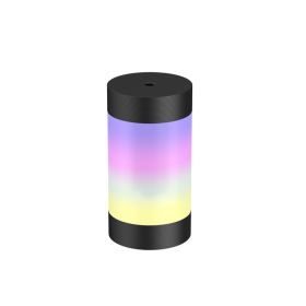 Colorful Cup Humidifier Can Add Aromatherapy Car Home Office Desk USB Aromatherapy Glare Cup Humidifier (Color: Black)