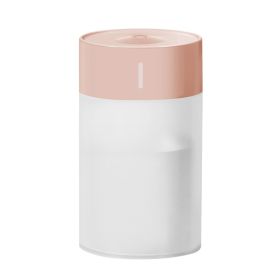 New humidifier household USB atmosphere lamp desktop intelligent large capacity aromatherapy gift humidifier (Color: Pink)