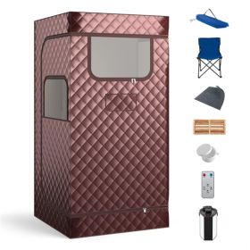 Portable sauna tent room (Color: As Picture)