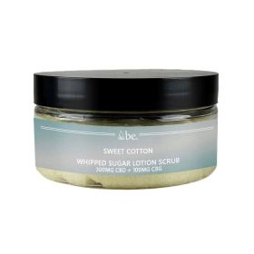 CBD Sugar Lotion Scrubs (Scent: Sweet Cotton)