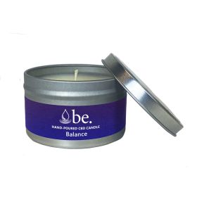 CBD Candles - Balance (size: 8oz Tin w/ 550mg)