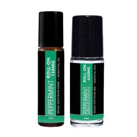 CBD Roll Ons - Peppermint (size: 30mL w/450mg BSH)