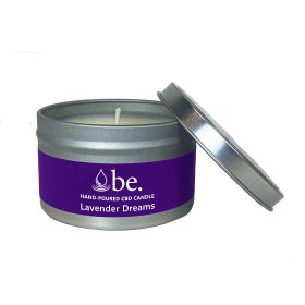 CBD Candles - Lavender Dreams (size: 8oz Tin w/ 550mg)