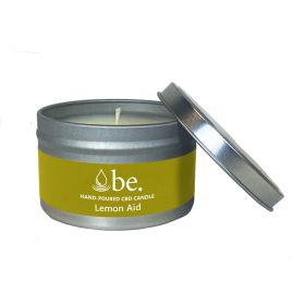 CBD Candles - Lemon Aid (size: 8oz Tin w/ 550mg)