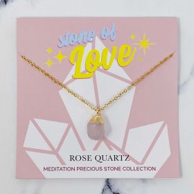 Meditation Precious Stone Collection (Color: Rose Quartz)