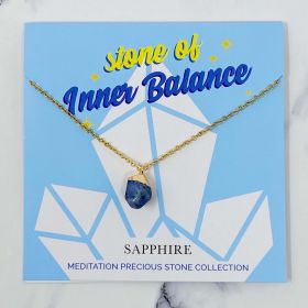 Meditation Precious Stone Collection (Color: Sapphire)