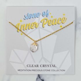 Meditation Precious Stone Collection (Color: Clear Crystal)